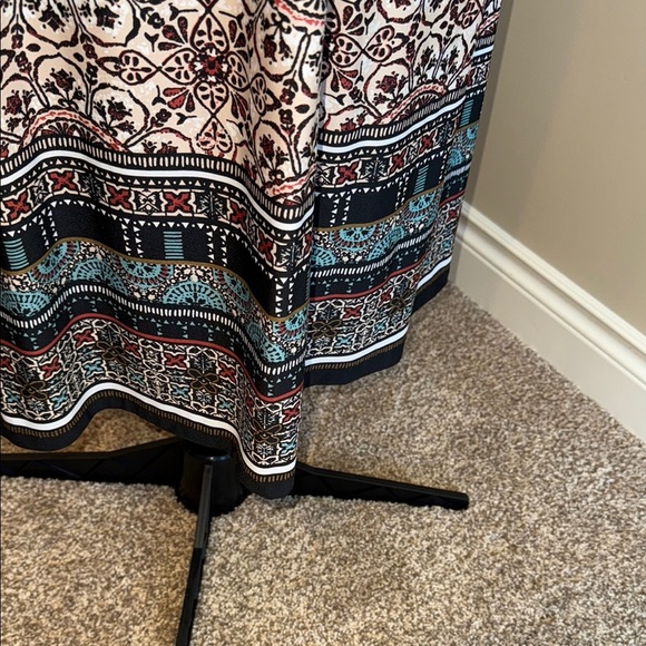 Initiatives Sundress Brownish red Brick red design Sleeveless Scoop Neck Maxi - Picture 5 of 11